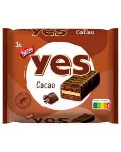 Nestlé Yes Cacao Torty, gateau yes, 3x 32 g